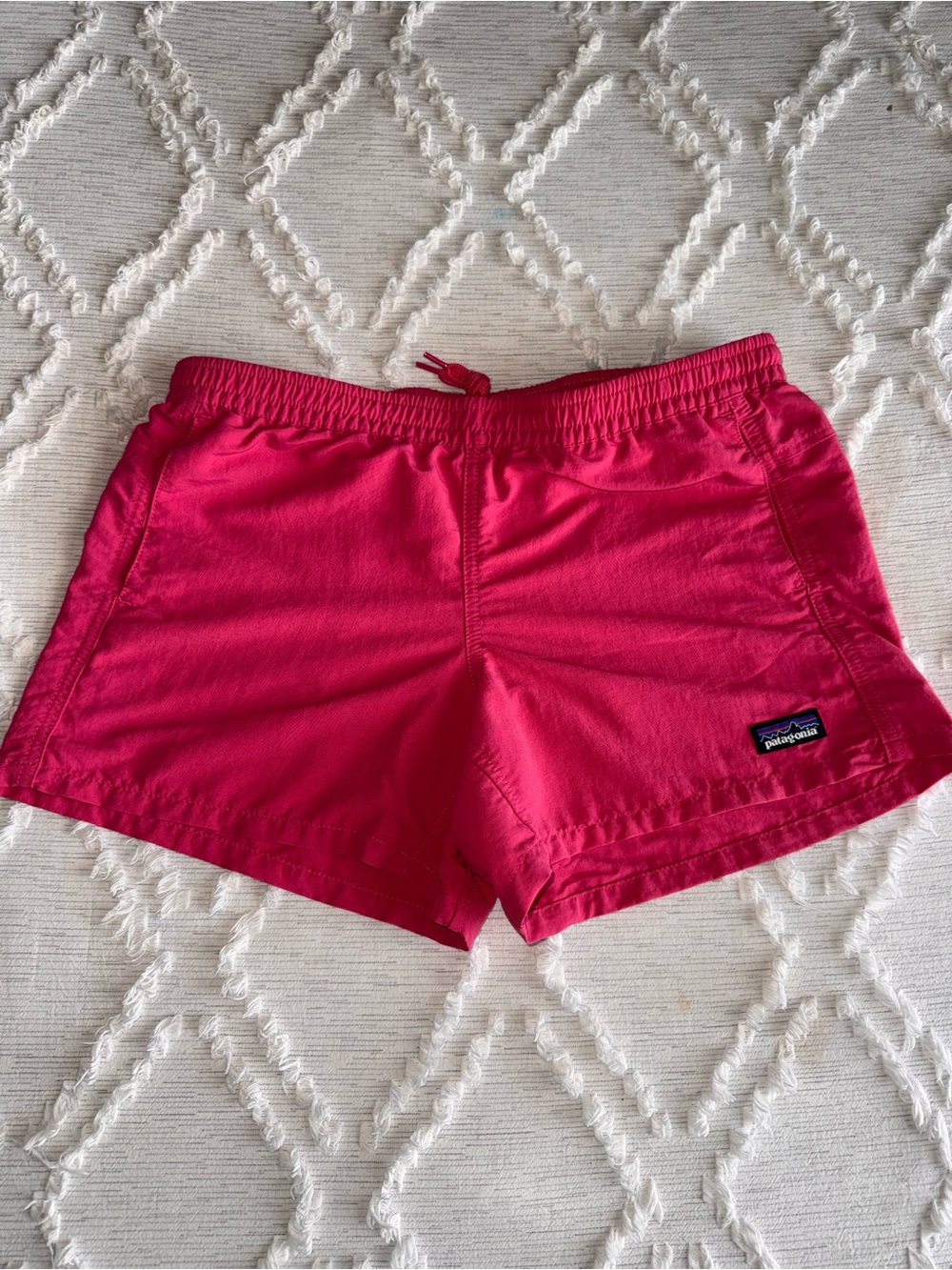 Patagonia Women’s Baggies Pink Shorts – Large – Spring 2019